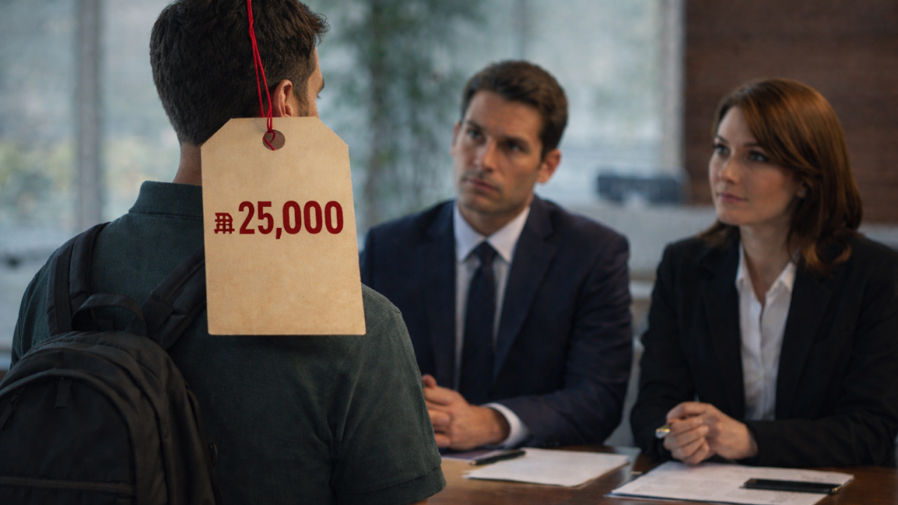 כשאת.ה מבקש שכר נמוך - אתה מפסיד בכל מקרה